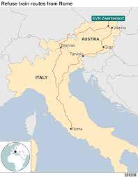 There were also attacks by ostrogoths, east. Why Rome Sends Trains Filled With Rubbish To Austria Bbc News