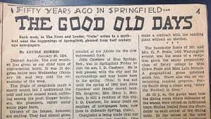 The Good Old Days Weren T All That Great Letter