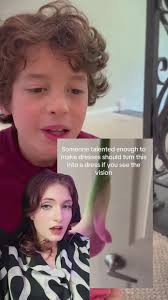 Child Who Made Flower Dress