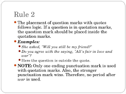 Use Quotation Marks To Set Off A Direct Quotation Only Use Quotation Marks To Set Off A Direct Quotation Only