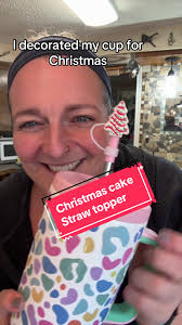 This is the cutest dang straw topper i ever did see! I ordered 4!!! One for  me and each of my girls. They were just as giddy as i was about them!  😅🙌🏻🎄 . #tiktokshopblackfriday #tiktokshopcybermonday ...