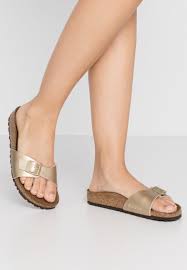 If you are attempting to operation out birkenstock women's madrid sandal,gold/braun patent,36 n eu with the unsurpassed cost. Birkenstock Madrid Hausschuh Gold Goldfarben Zalando De