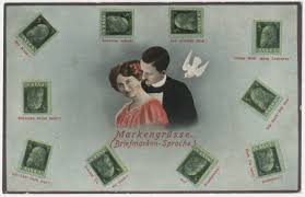 Wo kommt die briefmarke hin postkarte. Geschichte Der Postkarte