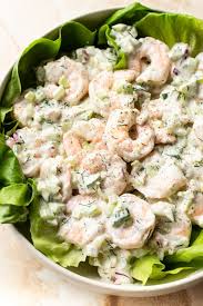 Prep the shrimp (run under cool water to thaw if they're frozen, peel them, and remove the tails). Easy Shrimp Salad Recipe Salt Lavender