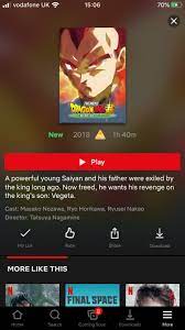 ¡dragon ball z llega a netflix! Animeblurayuk On Twitter Dragon Ball Super Broly The Movie Is On Netflix Uk But For Some Reason It Can Only Be Watched In Japanese No Subtitles The Preview For The Film Does