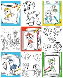 Free printable coloring pages for a variety of themes that you can print out and color. Free Paw Patrol Coloring Pages Happiness Is Homemade