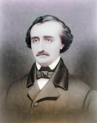 Edgar Allen Poe, after a 19th Century Print, Later Colouration
