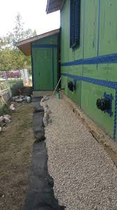 Are gravel beds around my foundation safe?. Gravel Border Around The Foundation Kimchi Kraut