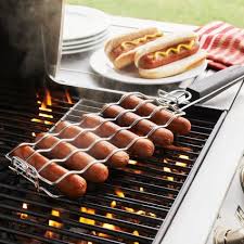 Sur La Table Stainless Steel Hot Dog Basket Available At Surlatable Cooking On The Grill Food Food Tool
