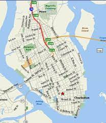 Map Of Downtown Charleston Click To Enlarge Map Of Charleston Downtown, Sc, Usa | Charleston Downtown,  Downtown, Charleston