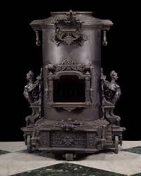 Antique French Cast Iron Stove Antique Wood Stove Cast Iron Stove Stove