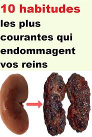 10 Habitudes Les Plus Courantes Qui Endommagent Vos Reins Reins Habitudes Sante Health And Beauty Health Nutrition