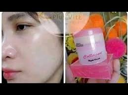 E 25 mg, red rice extract, organic silica. Collagen Plus Vit E Cream Collagen Whitening Cream Collagen Skin Cream Review Youtube