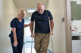 You should ensure minimal use of walking devices to carry out your daily routine. Recovery And Rehabilitation After Knee Replacement Penn Medicine