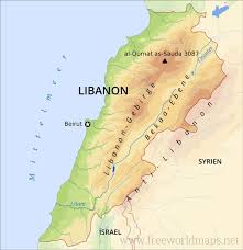 Check spelling or type a new query. Karte Von Libanon Freeworldmaps Net
