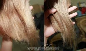 Before And After Hair Damage Hair Mask Recipe Coconut Oil Hair Strong Hair Mask