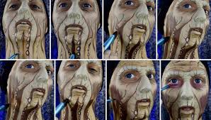 Pirates Of The Caribbean Dead Man S Chest Davy Jones Organ Pirates Of The Caribbean Davy Jones Makeup Tutorial Davy Jones Costume Halloween Projects Homemade Costume