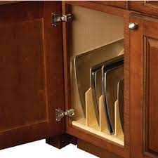 Organize your kitchen with this vertical tray divider by hafele in a maple finish. Hafele Wood Tray Divider For Kitchen Base Or Tall Cabinet Kitchensource Com