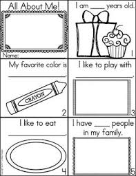 This free all about me pack can be used at home or in the classroom for preschoolers and kindergartners to write, color and draw all about themselves! First Day Of School Activities For Back To School First Day Of School Activities Back To School Activities All About Me Preschool