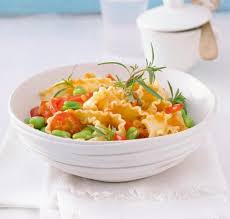 Mafaldine Mit Dicken Bohnen Und Tomaten Rezept In 2020 Bohnen Rezepte Lebensmittel Essen