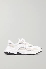 Off White Ozweego Suede And Neoprene Trimmed Mesh Sneakers Adidas Originals Net A Porter