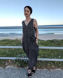 Why are there free sewing patterns at peppermint? Jumpsuit From In The Folds Pattern In Peppermint Magazine Slightly Altered Sewing