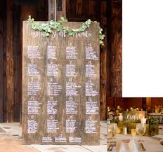 12 Handmade Seating Charts Durango Weddings Magazine