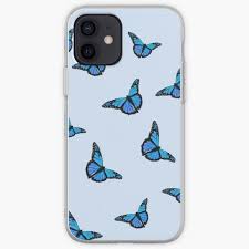 Blue butterfly pattern tpu material phone case cover shell for iphone. Butterfly Iphone Cases Covers Redbubble