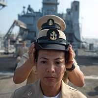 Neuropsychologist Lt. Cmdr. J. Porter Evans, assistant