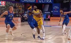 Tonight's lakers/nuggets game (september 18) is scheduled to begin at 9:00 p.m. Video Lebron James Goes Down With Scary Injury In Game 1 Vs Denver Nuggets Lakers Daily
