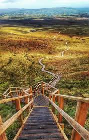 According to the last book of the new testimony and other theological christian passages the stairway to heaven has two meanings. Cool Fm Wow The Stairway To Heaven Walk On Cuilcagh Mountain Today Jamescarlislef1 Twitter Facebook
