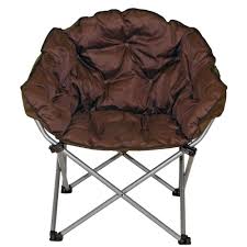 Brown Club Chair Comfortable Camping Chair Folding Camping Chairs Camping Chairs