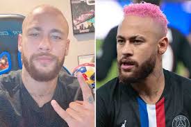 Neymar's mohawks are always different and they are pretty cool styles if you're looking for an edge. Neymar Shaves Off Pink Hair To Go Bald As Psg Star Copies Mourinho And Stuns Instagram Followers With New Look