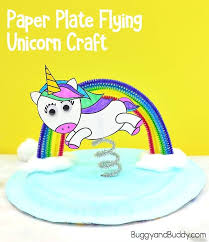 This is a pdf file sized to print on an 8.5 x 11 sheet of paper. Unicorn And Rainbow Paper Plate Craft For Kids Buggy And Buddy