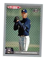 2004 Topps Total 267 Ben Hendrickson Milwaukee Brewers