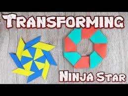 How To Make A Ninja Power Star Out Of Paper 