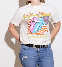 Shop Rolling Stones T Shirts Gifts And Merch Truffleshuffle Co Uk