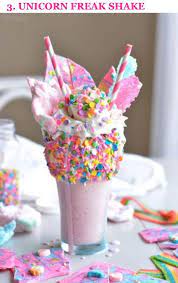 Unicorn Bark Milkshake Bethcakes Recipe Unicorn Foods Unicorn Desserts Milkshake Recipes