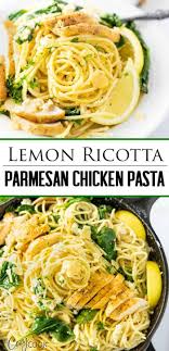 This Easy Lemon Ricotta Pasta Recipe Has The Most Flavorful Parmesan Sauce And Is Loaded With Perfectly Seared Lemon Pasta Ricotta Pasta Recipes Pasta Recipes