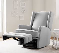 Pb Modern Wingback Glider Recliner Pottery Barn