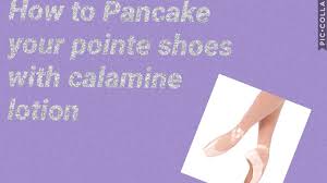 pointe shoe pancake makeup saubhaya