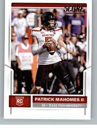 2017 Score Football 403 Patrick Mahomes Ii Rookie Rc Ideas Of Patrick Mahomes Patrickmahomes Nfl Football Scores Nfl Football Cards Football