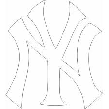 3566 x 2377 file type: Yankees Logo Coloring Pages