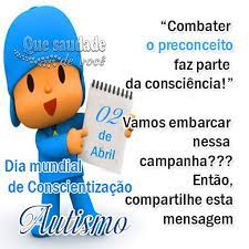 Lembrando que é muito importante o diagnóstico precoce, pois assim, maiores e melhores serão as chances de tratamento do seu filho. Imgs App Dia Mundial De Conscientizacao Do Autismo Mensagens Imagens E Frases 10