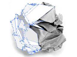 Vector Crumpled Paper Ball Crumpled Paper Paper Balls Paper Logo