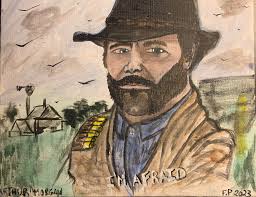 J'ai essayé de dessiner Arthur dans ma scène préférée. Je sais que ça ne  ressemble même pas à son visage, mais voici mon hommage... celui-ci va sur  mon mur, pour que je puisse me souvenir du moment où j'ai décidé qu'Arthur  devait être une meilleure ...