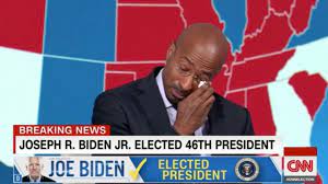 It wasn't just george floyd who said, i can't breathe, jones said with tears streaming down his face. Van Jones Offers Emotional Reaction To Biden S Victory Against Trump Indiewire