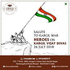 Choco Culture Salute To Kargil War Heroes On Kargil Vijay Diwas Happy Kargil Vijay Diwas Call Us 7354499188 War Heroes Kargil War India Flag