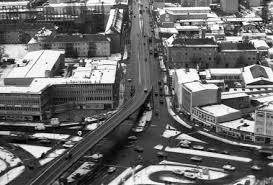 Berlin Luftbild Reinickendorf Kurt Schumacher Platz Scharnweber Strasse Ecke Ollenhauer Strasse Ca 1960 Luftbild Kurt Schumacher Berlin