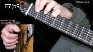 Check spelling or type a new query. O Que Sera Easy Guitar Lesson Tab Chords By Guitarnick Youtube